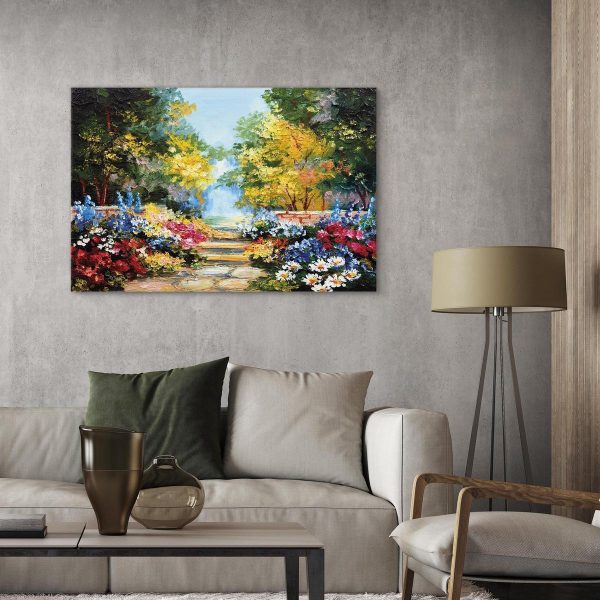 Canvas Print - The Flowers Alley
