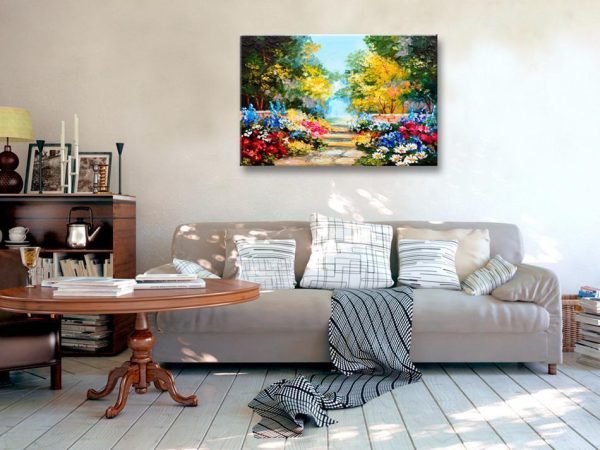 Canvas Print - The Flowers Alley