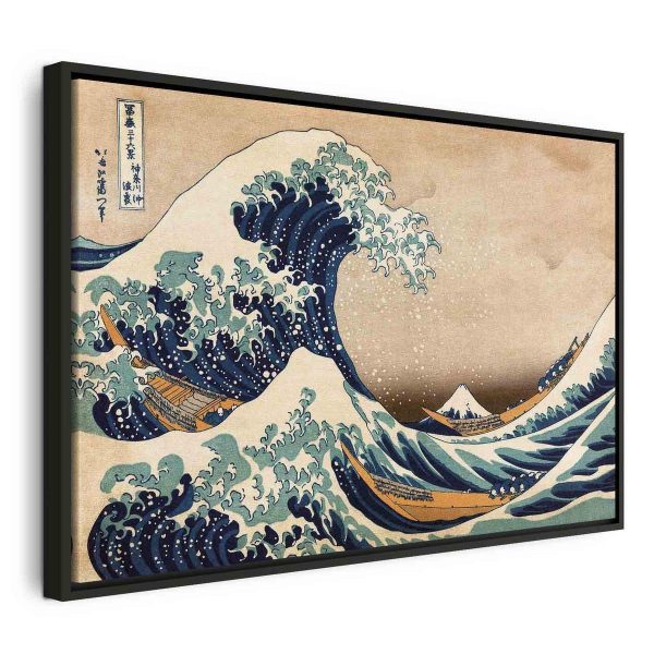 Canvas Print - The Great Wave off Kanagawa (Reproduction)