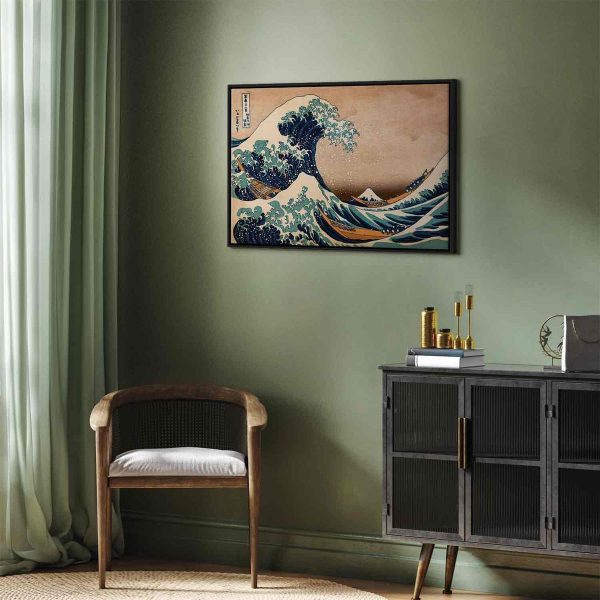 Canvas Print - The Great Wave off Kanagawa (Reproduction)