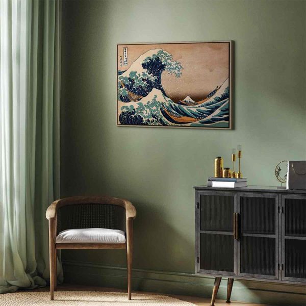 Canvas Print - The Great Wave off Kanagawa (Reproduction)