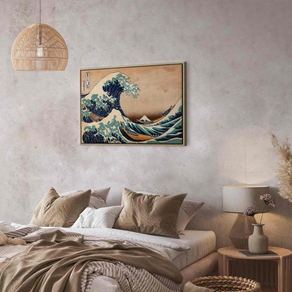 Canvas Print - The Great Wave off Kanagawa (Reproduction)