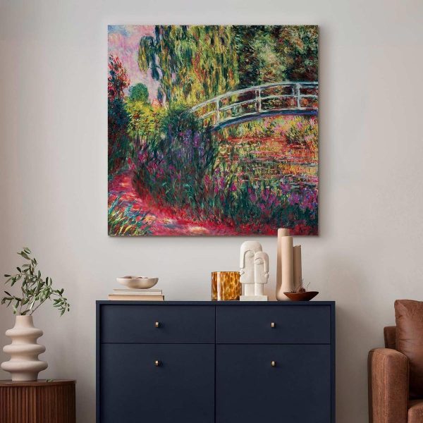 Canvas Print - The Japanese Footbridge