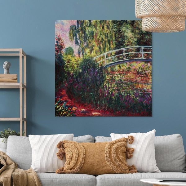 Canvas Print - The Japanese Footbridge