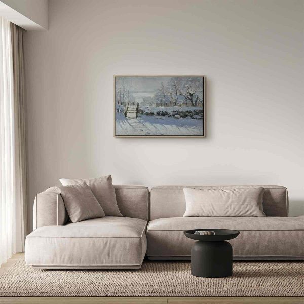 Canvas Print - The Magpie