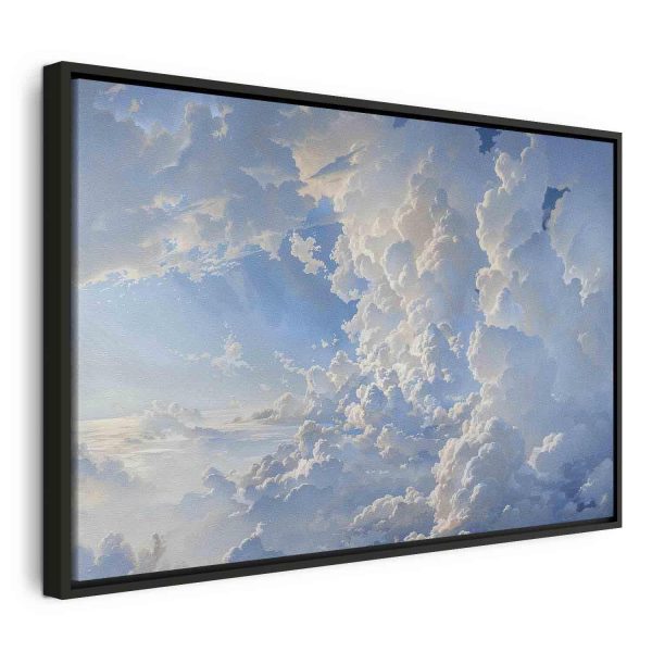 Canvas Print - The Sun Revealing the Secrets of the Clouds: Spectacular Images in the Sky