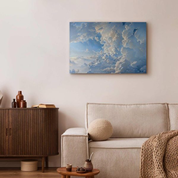 Canvas Print - The Sun Revealing the Secrets of the Clouds: Spectacular Images in the Sky - Image 3