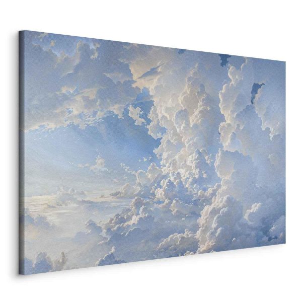 Canvas Print - The Sun Revealing the Secrets of the Clouds: Spectacular Images in the Sky - Image 2