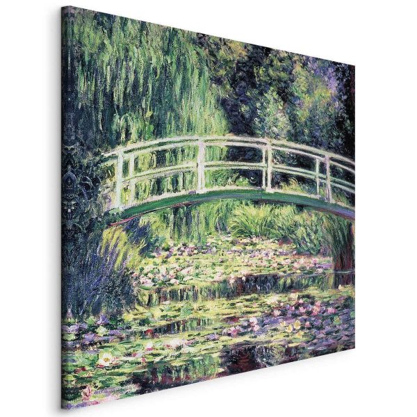 Canvas Print - The Water Lily Pond