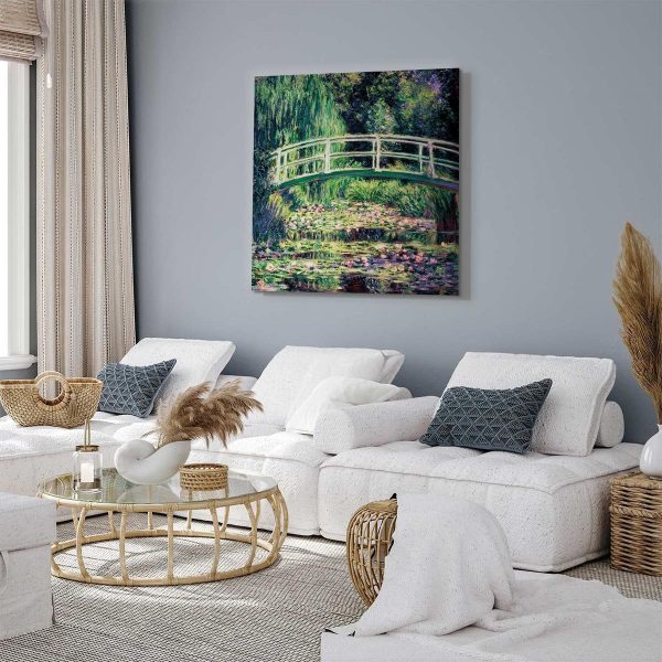 Canvas Print - The Water Lily Pond
