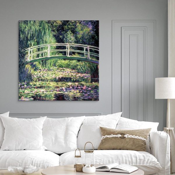 Canvas Print - The Water Lily Pond