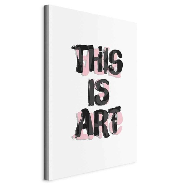 Canvas Print - This Is Art (1 Part) Vertical