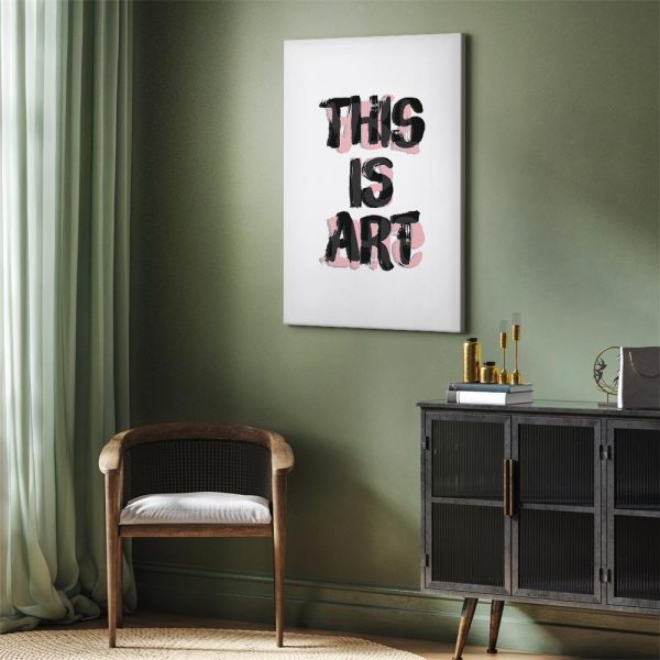 Canvas Print - This Is Art (1 Part) Vertical