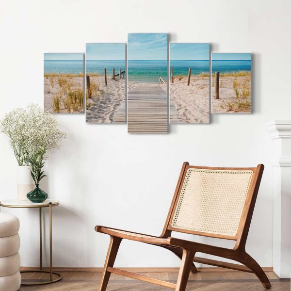 Canvas Print - Towards The Sea - Image 3
