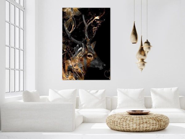 Canvas Print - Treasure of the Woods (1 Part) Vertical