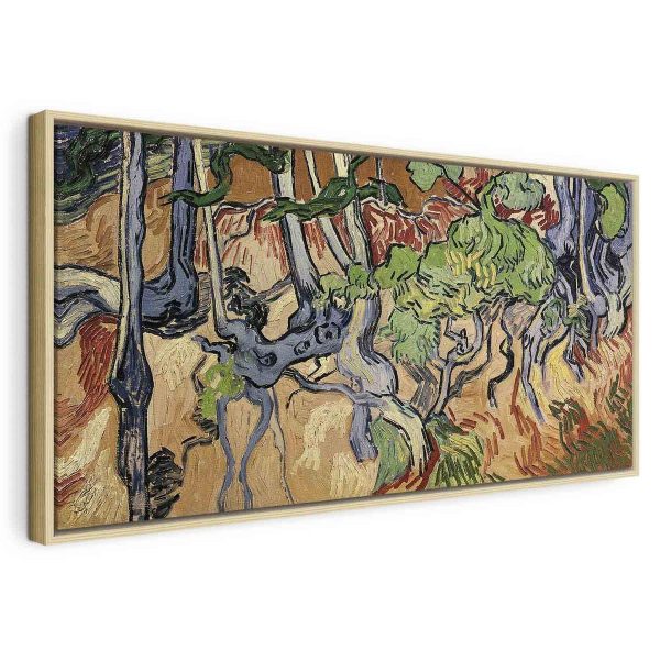 Canvas Print - Tree roots (Vincent Van Gogh)