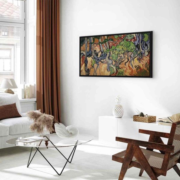 Canvas Print - Tree roots (Vincent Van Gogh)