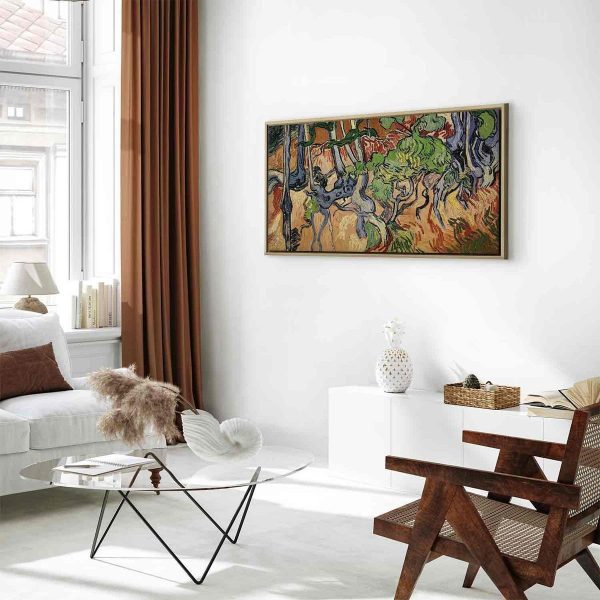 Canvas Print - Tree roots (Vincent Van Gogh)