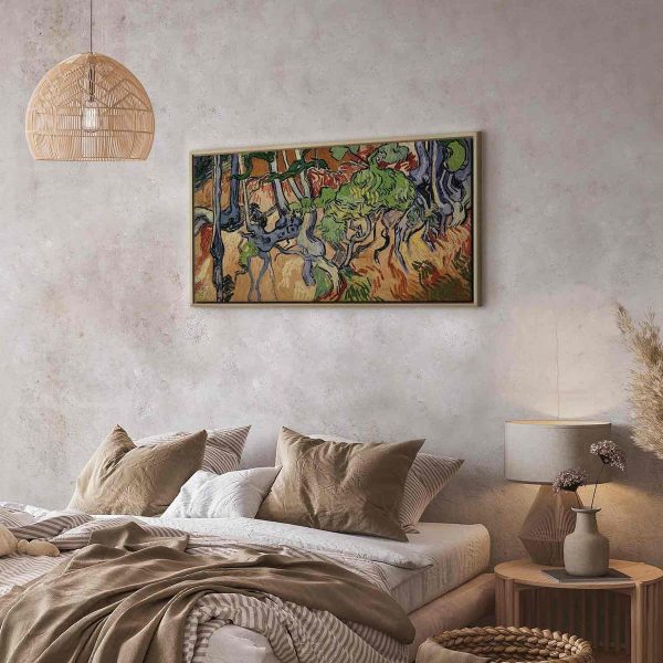 Canvas Print - Tree roots (Vincent Van Gogh)