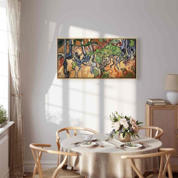 Canvas Print - Tree roots (Vincent Van Gogh)