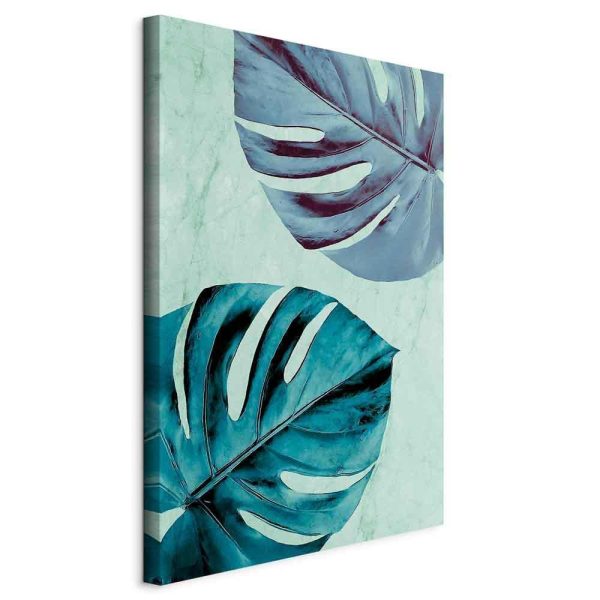 Canvas Print - Tropical Turquoise (1 Part) Vertical