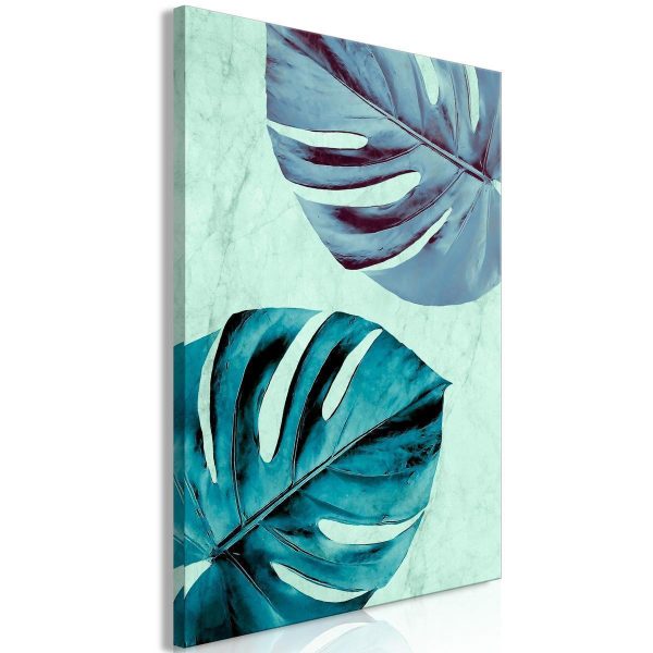 Canvas Print - Tropical Turquoise (1 Part) Vertical