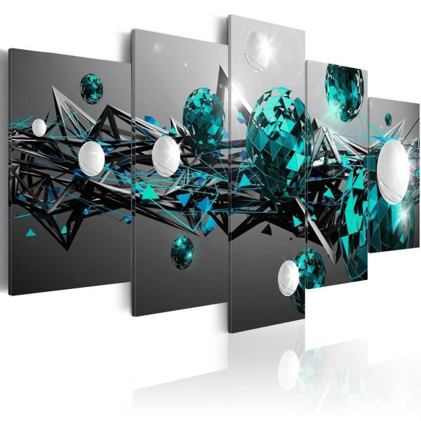 Canvas Print - Turquoise Solar System