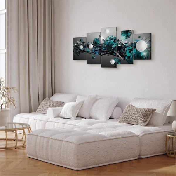 Canvas Print - Turquoise Solar System