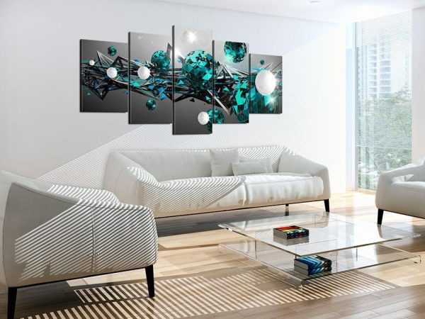 Canvas Print - Turquoise Solar System