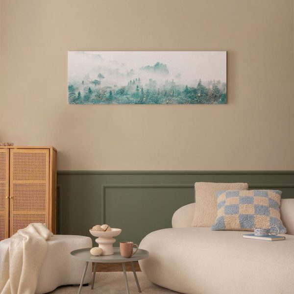 Canvas Print - Turquoise Valley (1 Part) Narrow
