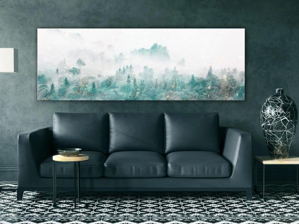Canvas Print - Turquoise Valley (1 Part) Narrow
