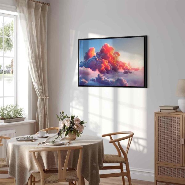 Canvas Print - Twilight Spectacle: Clouds in Shades of Pink and Violet - Image 12