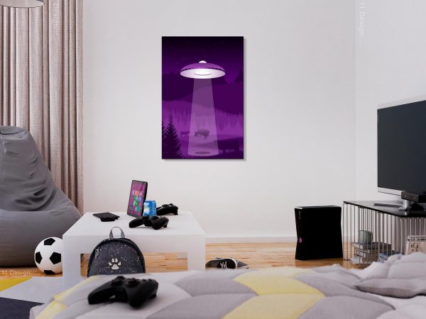 Canvas Print - Ufo (1 Part) Vertical - Image 2