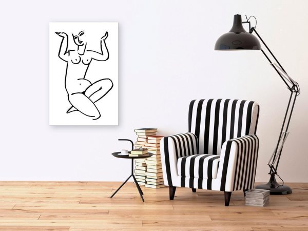 Canvas Print - Uncertain Encouragement (1 Part) Vertical - Image 2