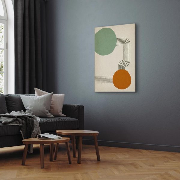 Canvas Print - Under Umbrellas (1 Part) Vertical - Image 3
