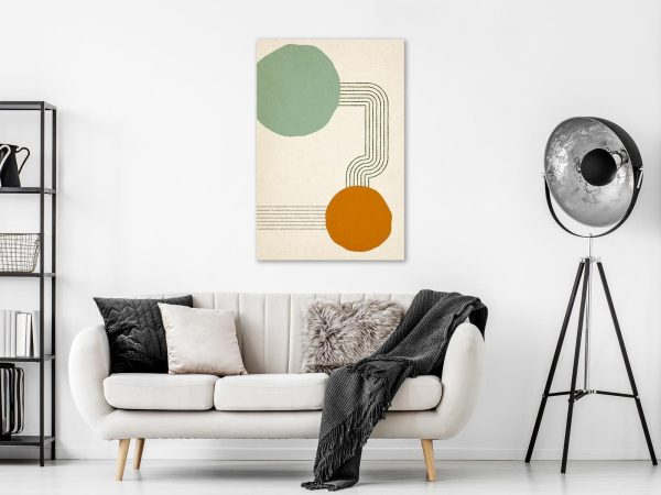 Canvas Print - Under Umbrellas (1 Part) Vertical - Image 4