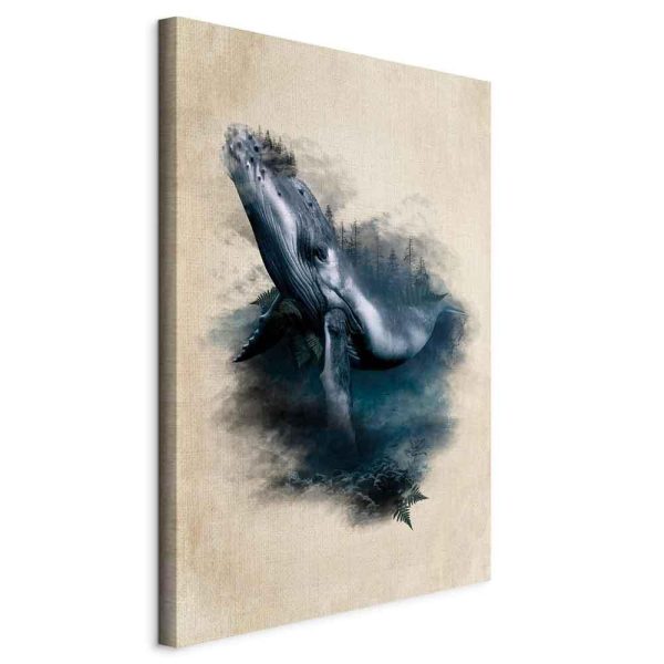 Canvas Print - Underwater Adventure (1 Part) Vertical
