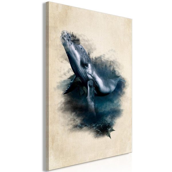 Canvas Print - Underwater Adventure (1 Part) Vertical