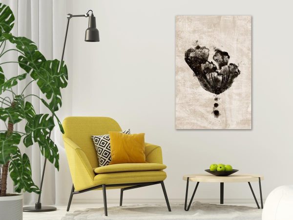 Canvas Print - Underwater Flower (1 Part) Vertical