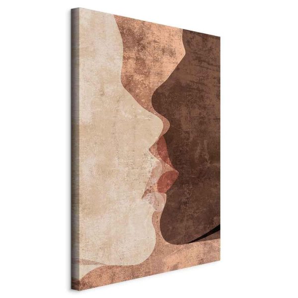 Canvas Print - Unearthly Kiss (1 Part) Vertical