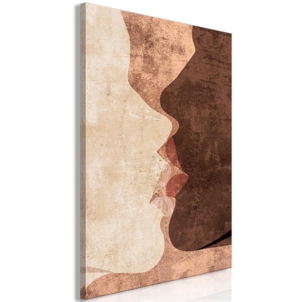 Canvas Print - Unearthly Kiss (1 Part) Vertical