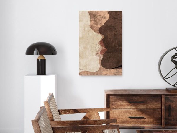 Canvas Print - Unearthly Kiss (1 Part) Vertical