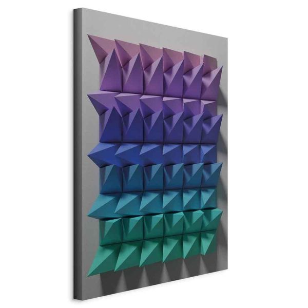 Canvas Print - Uniform Motion (1 Part) Vertical