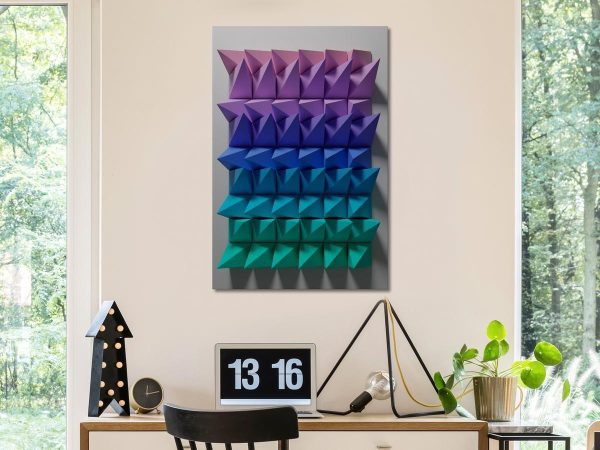 Canvas Print - Uniform Motion (1 Part) Vertical