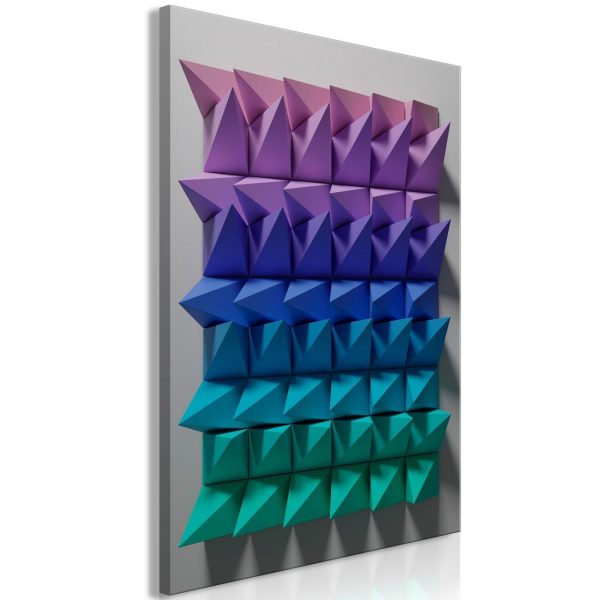 Canvas Print - Uniform Motion (1 Part) Vertical
