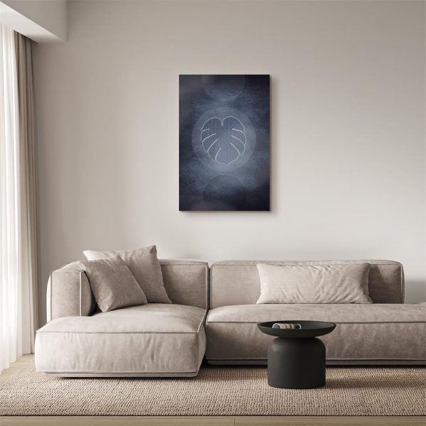 Canvas Print - Unusual Monstera (1 Part) Vertical