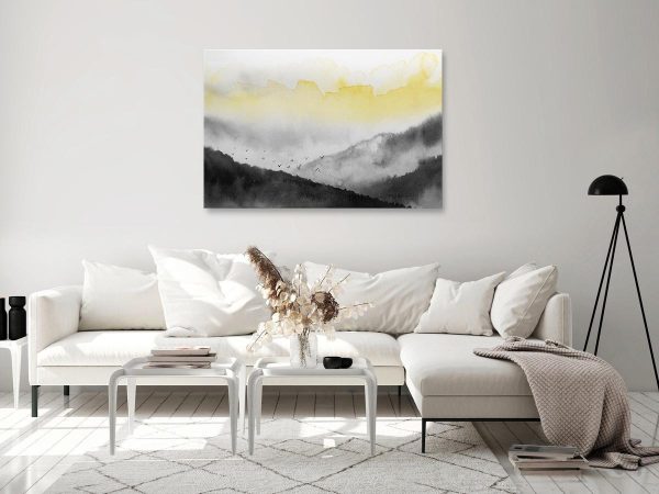 Canvas Print - Vast Landscape (1 Part) Wide