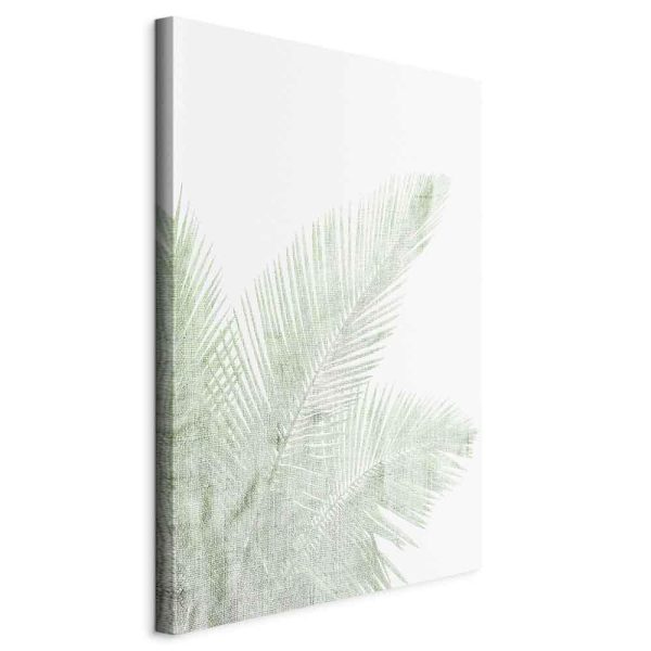Canvas Print - Velvet Green (1 Part) Vertical