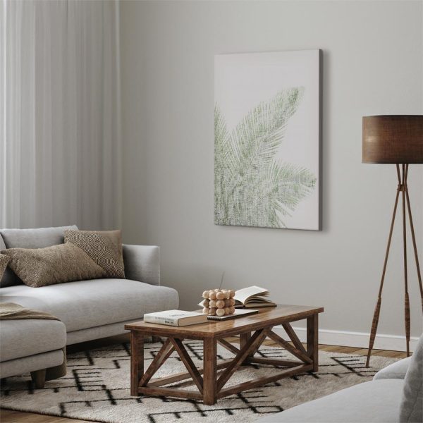 Canvas Print - Velvet Green (1 Part) Vertical