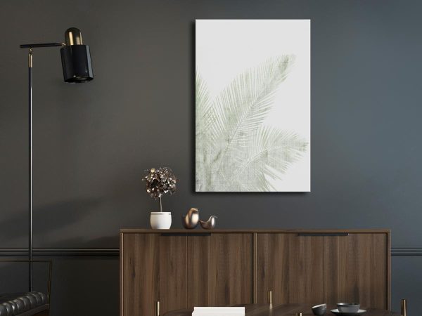 Canvas Print - Velvet Green (1 Part) Vertical
